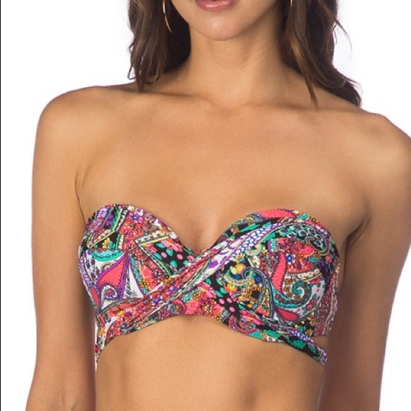 Reaction Kenneth Cole Other - Reaction Kenneth Cole strapless bandeau bikini top